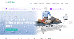 Desktop Screenshot of clinividars.com.br